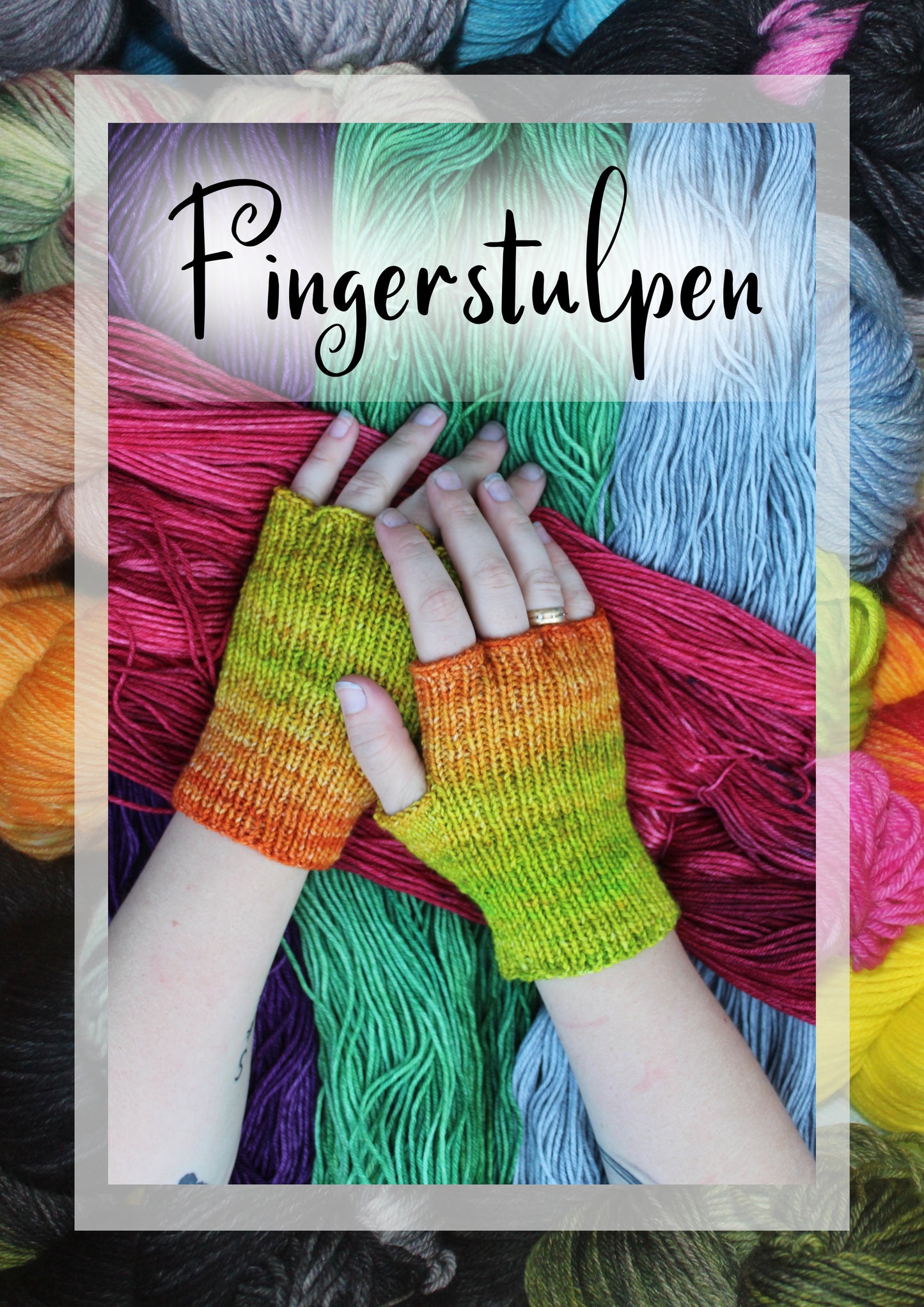 Fingerstulpen Anleitung